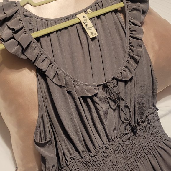 Anthropologie Floreat silk dress - Picture 4 of 5